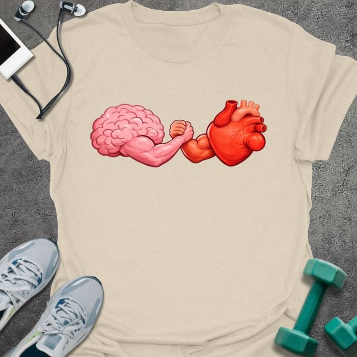 T-Shirt Natural / S Mind Muscle T-Shirt