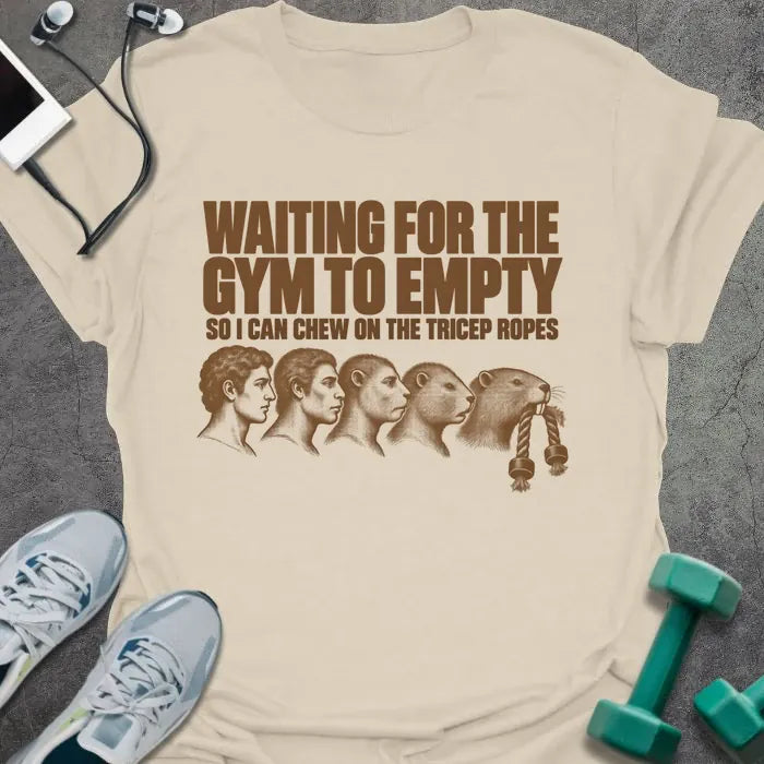 T-Shirt Natural / S Tricep Ropes T-Shirt