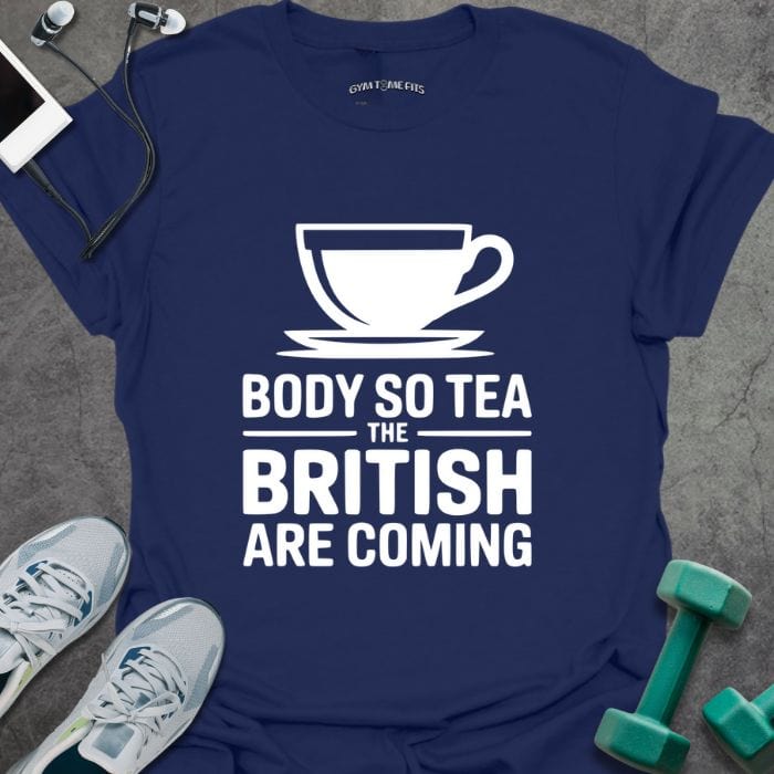 T-Shirt Navy / S Body So Tea T-Shirt