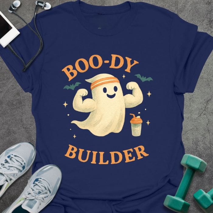 T-Shirt Navy / S Boody Builder T-Shirt