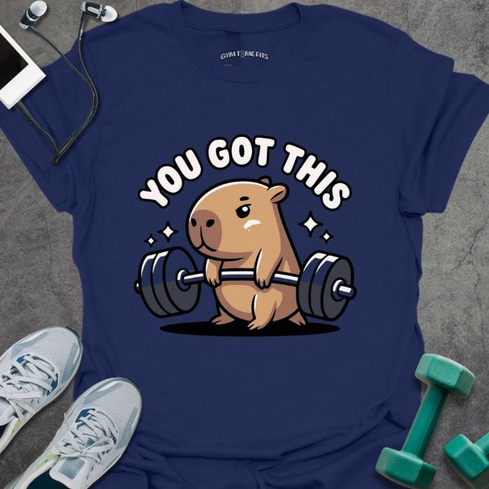 T-Shirt Navy / S Capybara T-Shirt