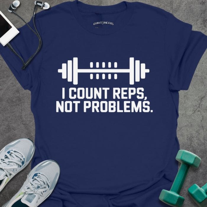 T-Shirt Navy / S Count Reps T-Shirt