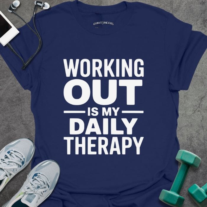 T-Shirt Navy / S Daily Therapy T-Shirt