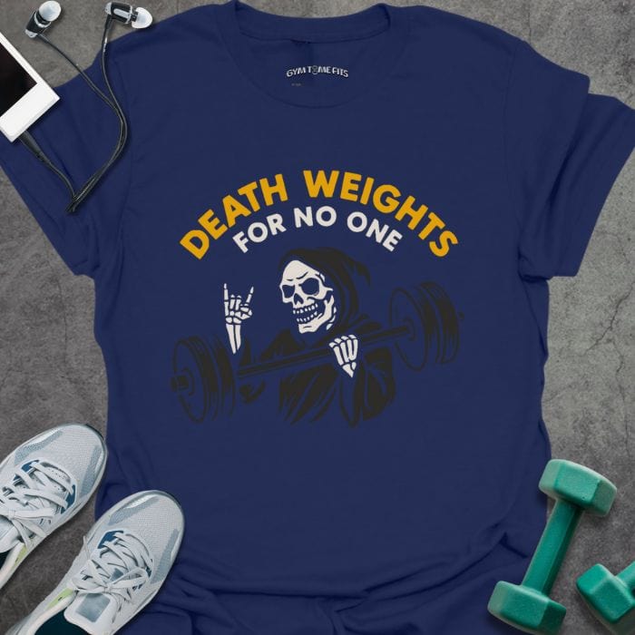 T-Shirt Navy / S Death Weights T-Shirt