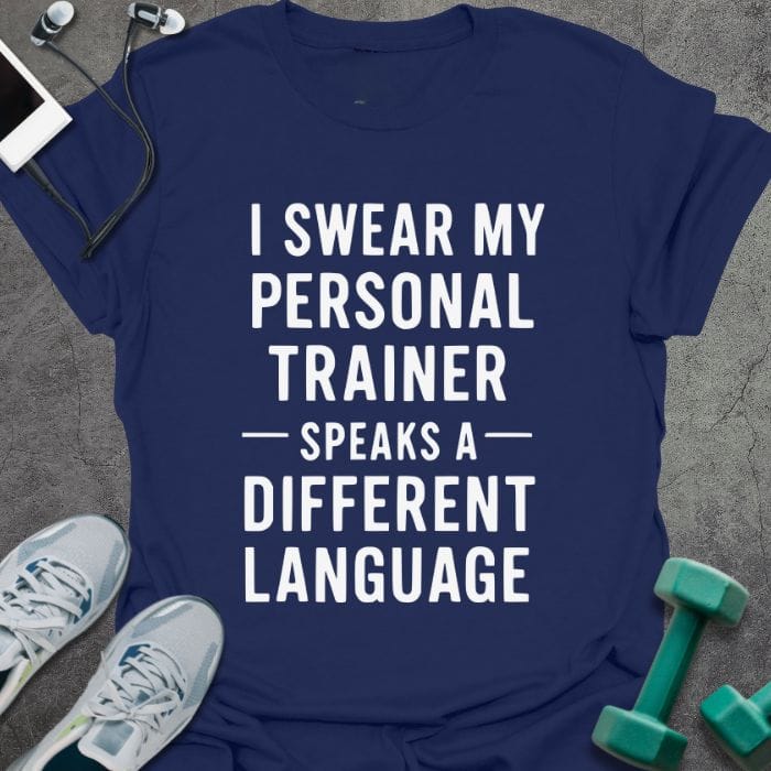 T-Shirt Navy / S Different Language T-Shirt