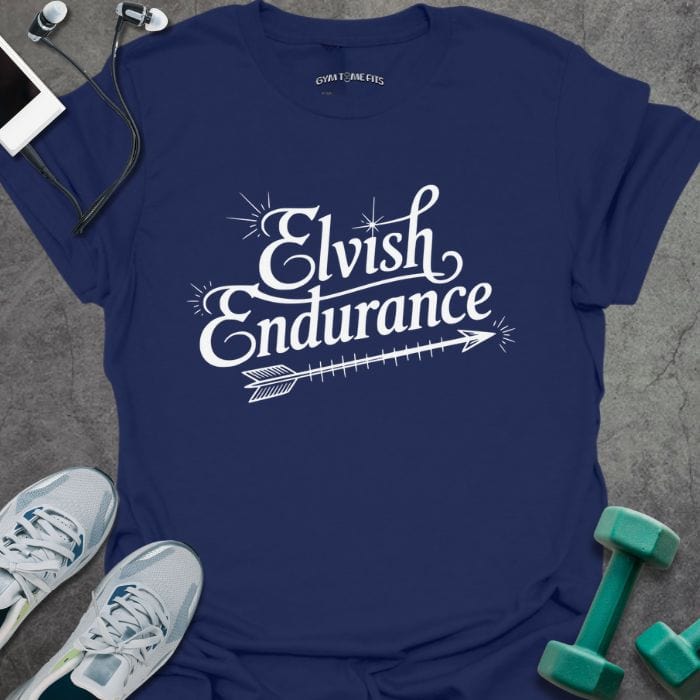 T-Shirt Navy / S Elvish Endurance T-Shirt