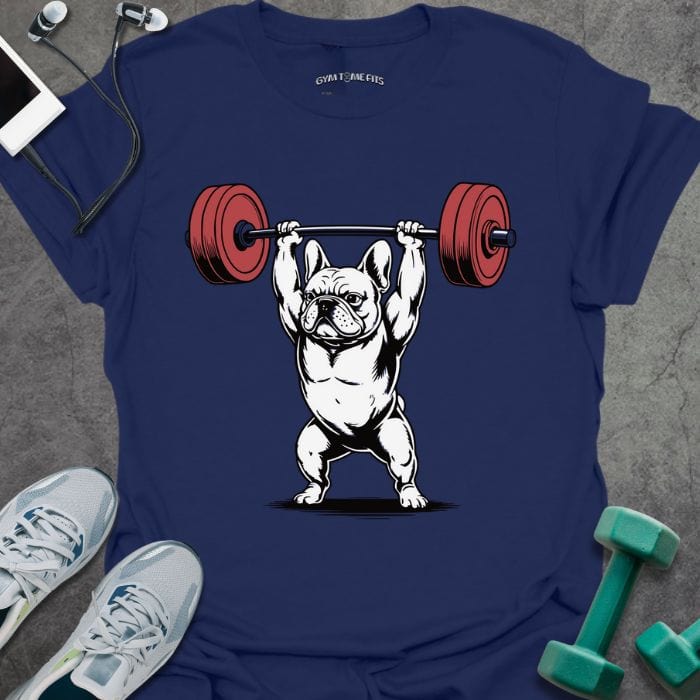T-Shirt Navy / S Frenchie Lift T-Shirt