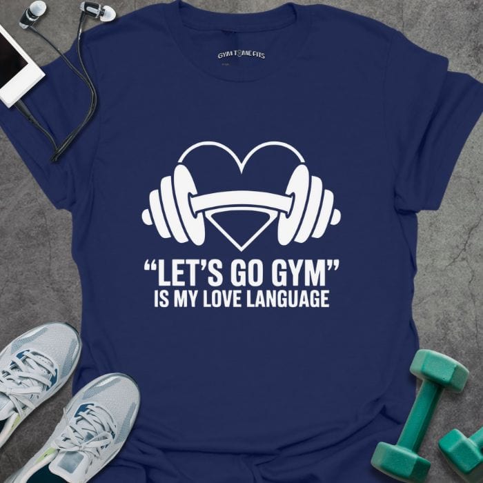 T-Shirt Navy / S Go Gym T-Shirt