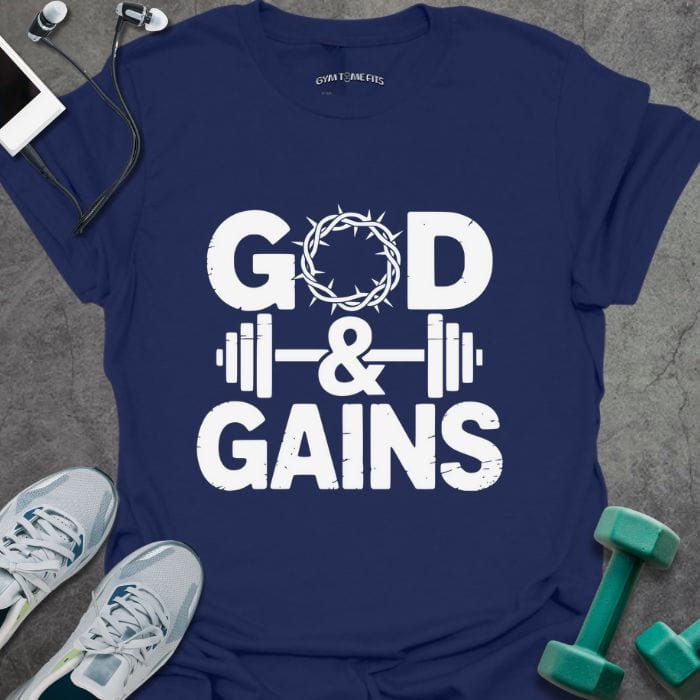 T-Shirt Navy / S God And Gains T-Shirt