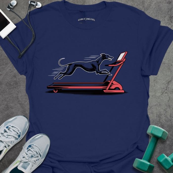 T-Shirt Navy / S Grey Hound T-Shirt