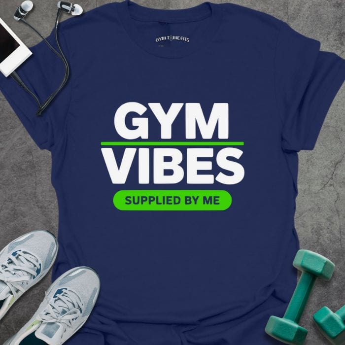 T-Shirt Navy / S Gym Vibes T-Shirt