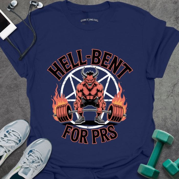 T-Shirt Navy / S Hell Bent T-Shirt