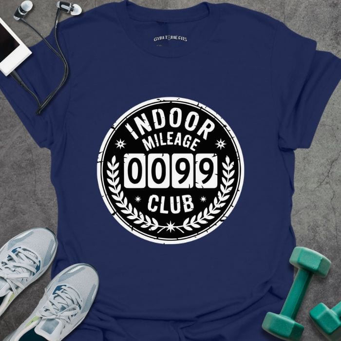 T-Shirt Navy / S Indoor Mileage T-Shirt