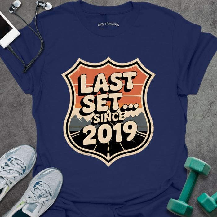 T-Shirt Navy / S Last Set Since T-Shirt