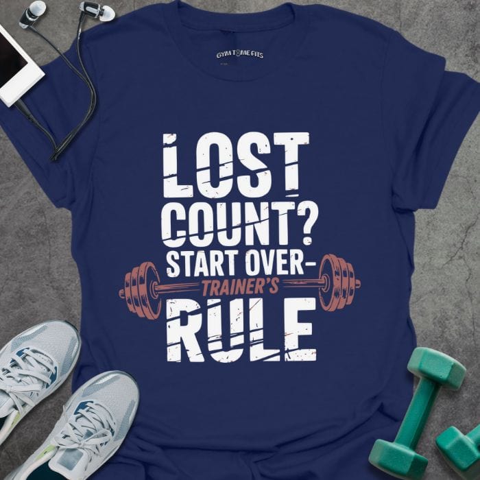 T-Shirt Navy / S Lost Count T-Shirt