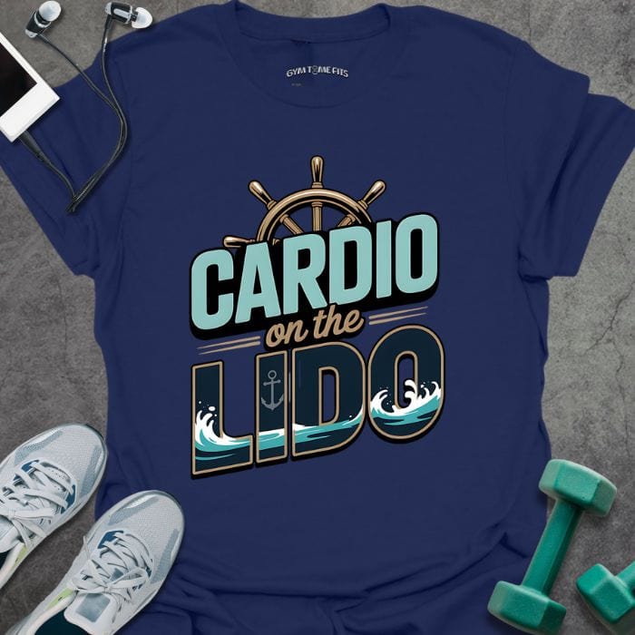 T-Shirt Navy / S On The Lido T-Shirt