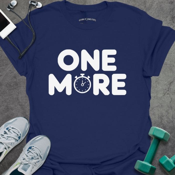 T-Shirt Navy / S One More T-Shirt