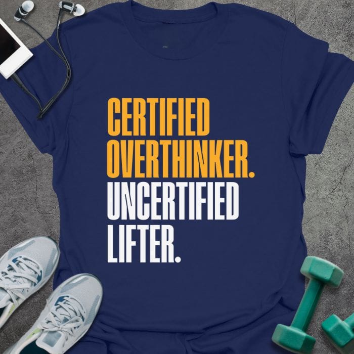 T-Shirt Navy / S Overthinker T-Shirt