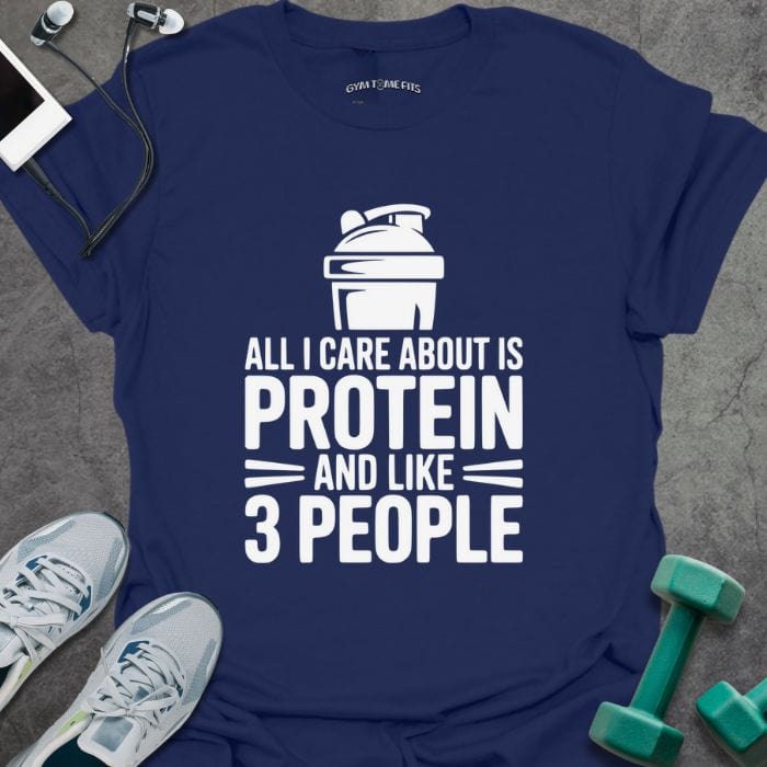 T-Shirt Navy / S Protein And T-Shirt