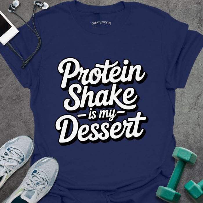 T-Shirt Navy / S Protein Shake T-Shirt