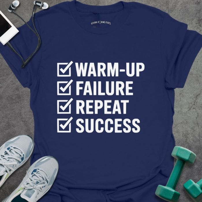 T-Shirt Navy / S Repeat Success T-Shirt