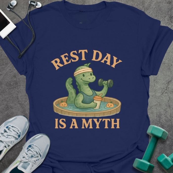 T-Shirt Navy / S Rest Day Myth T-Shirt