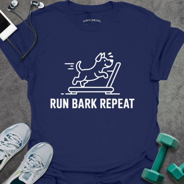 T-Shirt Navy / S Run Bark T-Shirt