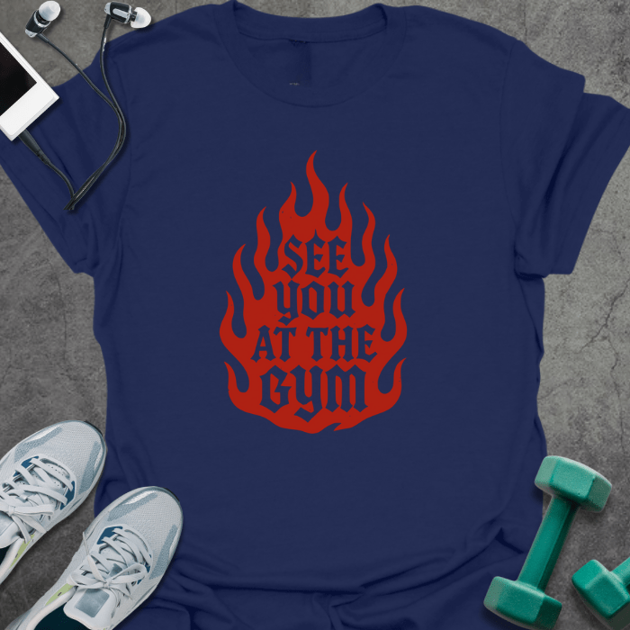 T-Shirt Navy / S See You Flame T-Shirt
