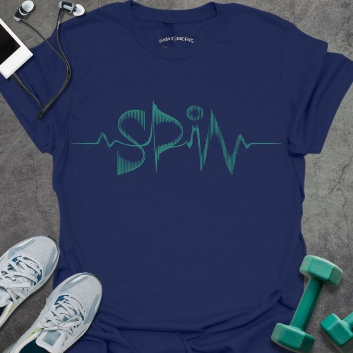 T-Shirt Navy / S SPIN Wave T-Shirt