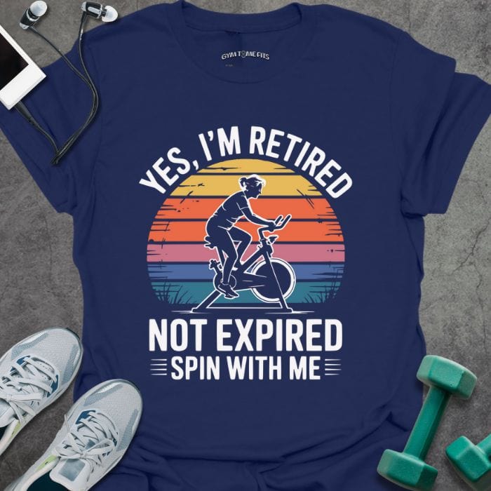 T-Shirt Navy / S SPIN With Me T-Shirt