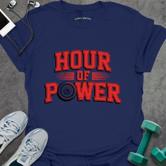 T-Shirt Navy / XS Hour Of Power T-Shirt