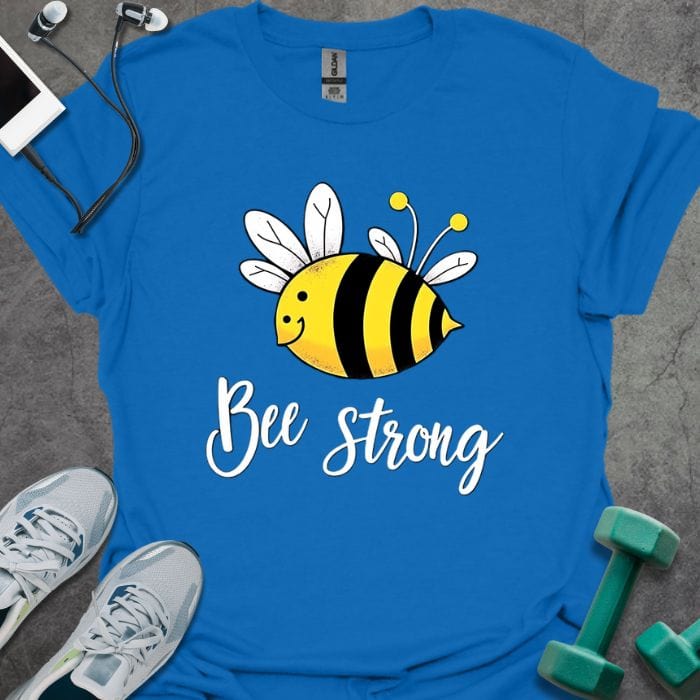 T-Shirt Royal / S Bee Strong T-Shirt