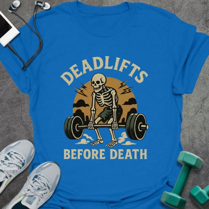 T-Shirt Royal / S Before Death T-Shirt