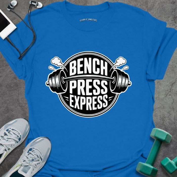 T-Shirt Royal / S Bench Press Express T-Shirt