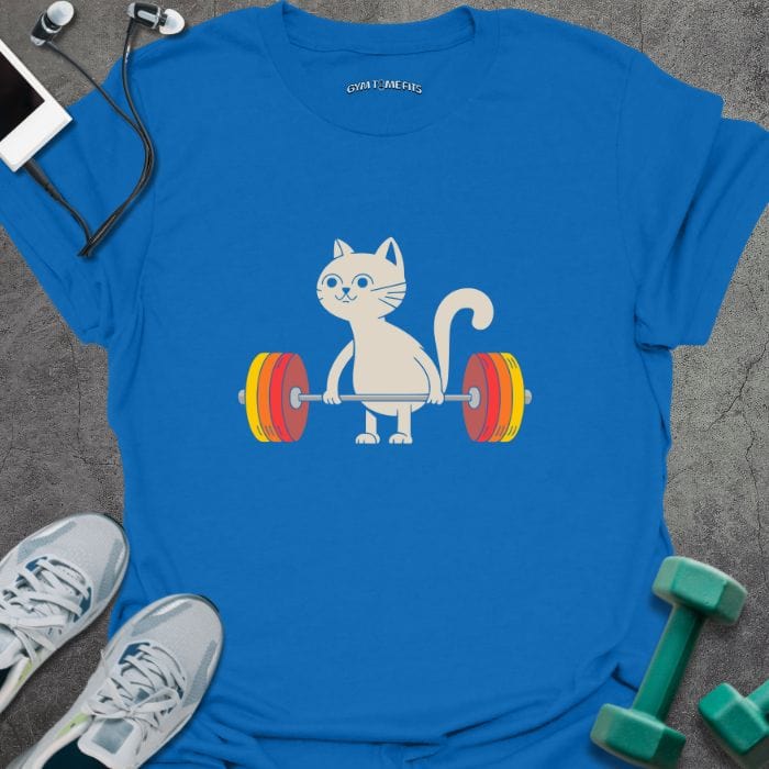 T-Shirt Royal / S Cat Deadlift T-Shirt