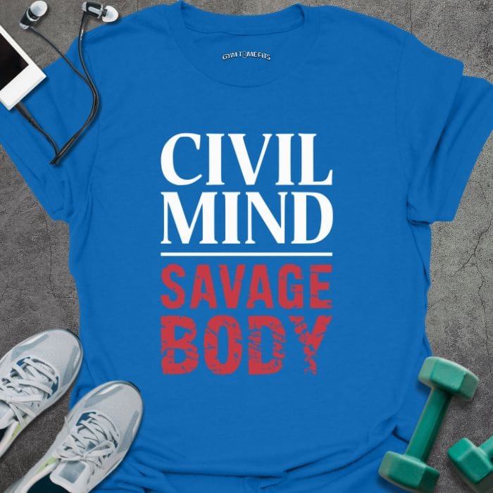 T-Shirt Royal / S Civil Mind T-Shirt