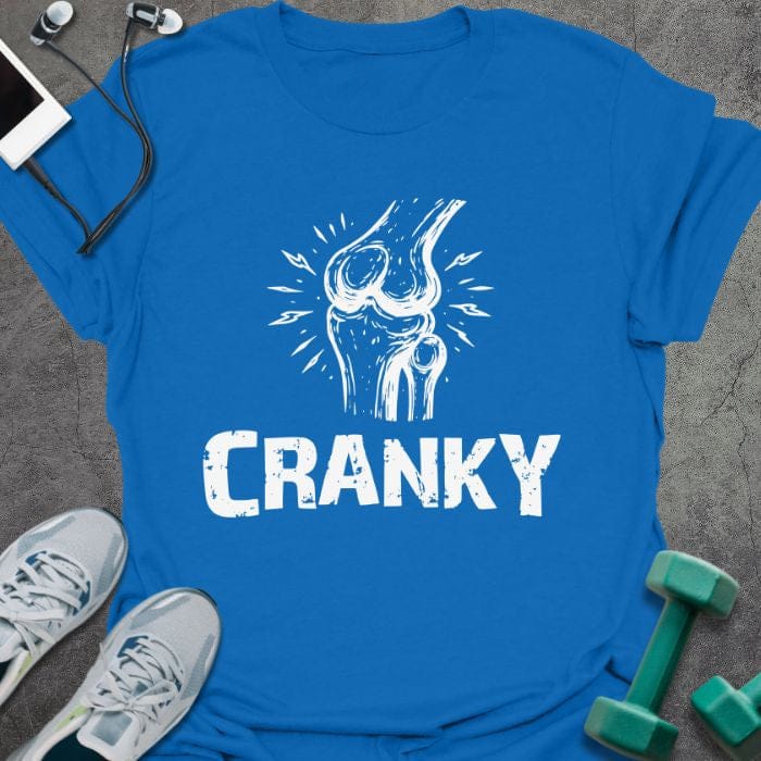 T-Shirt Royal / S Cranky Knees T-Shirt