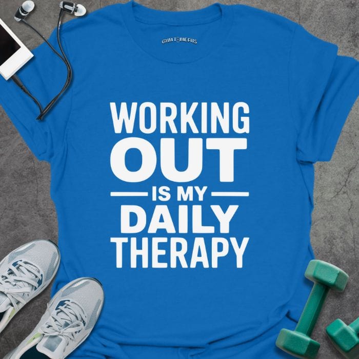 T-Shirt Royal / S Daily Therapy T-Shirt