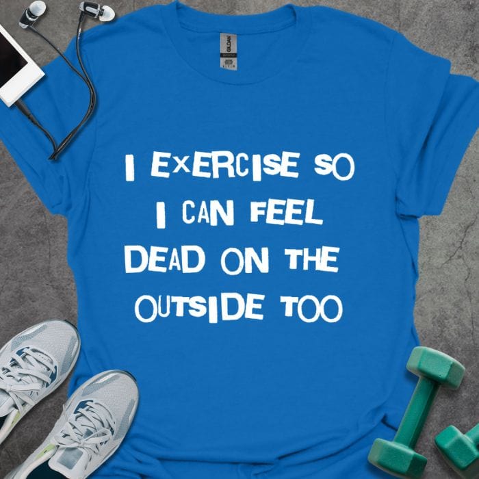T-Shirt Royal / S Dead On Outside T-Shirt