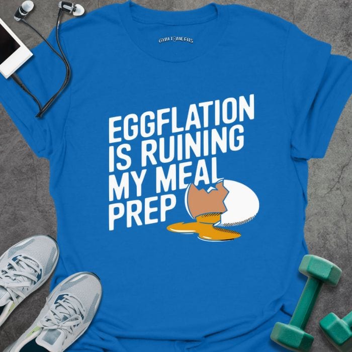 T-Shirt Royal / S Eggflation T-Shirt