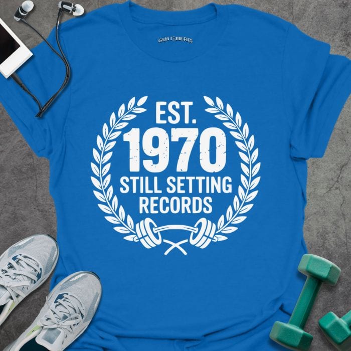 T-Shirt Royal / S Est 1970 T-Shirt