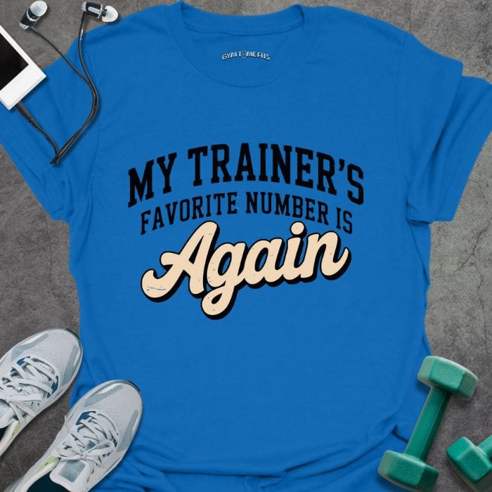 T-Shirt Royal / S Favorite Number T-Shirt
