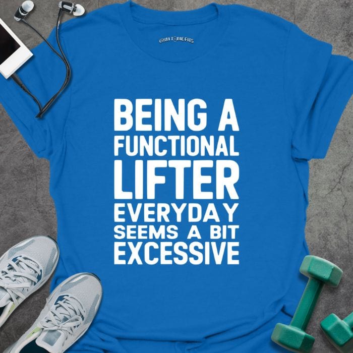 T-Shirt Royal / S Functional Lifter T-Shirt