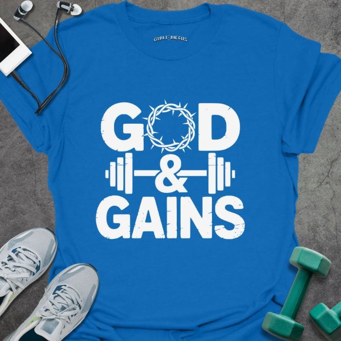 T-Shirt Royal / S God And Gains T-Shirt