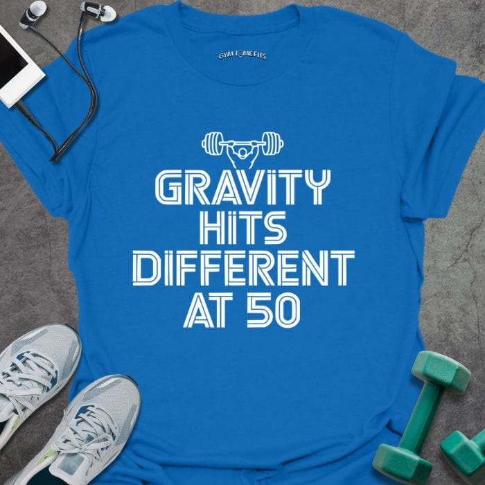 T-Shirt Royal / S Gravity At Fifty T-Shirt