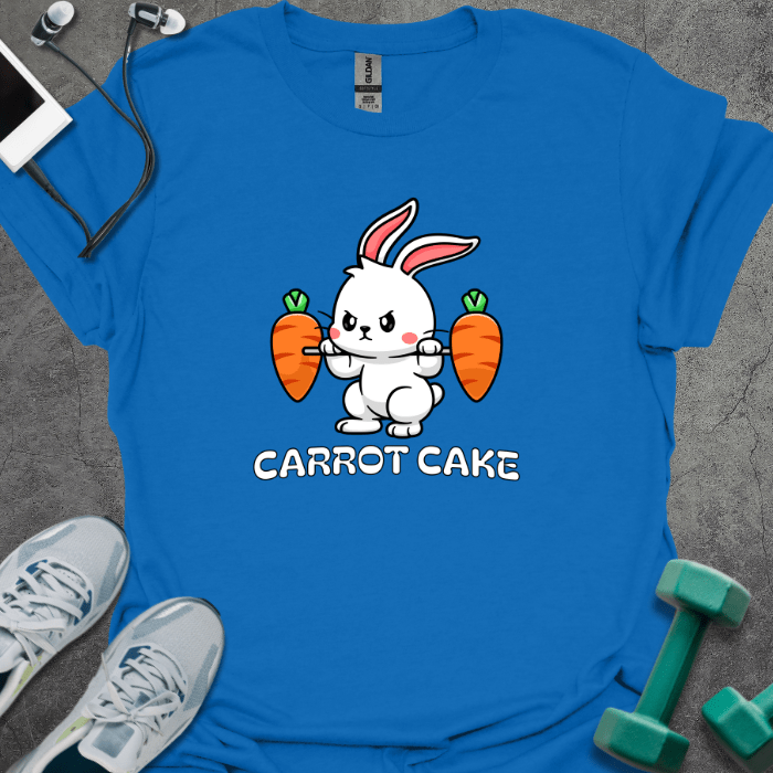 T-Shirt Royal / S How Carrot Cake Is Made T-Shirt