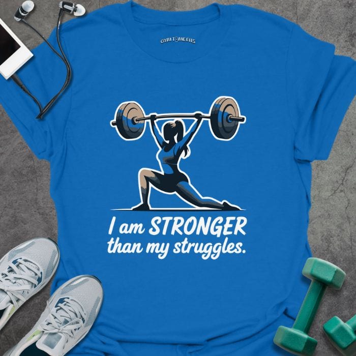 T-Shirt Royal / S I Am Strong T-Shirt