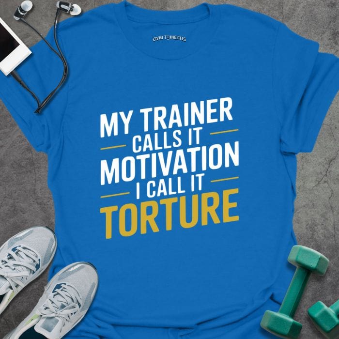 T-Shirt Royal / S I Call It T-Shirt