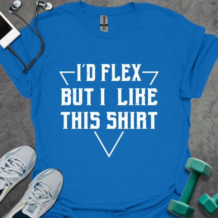 T-Shirt Royal / S I'd Flex T-Shirt