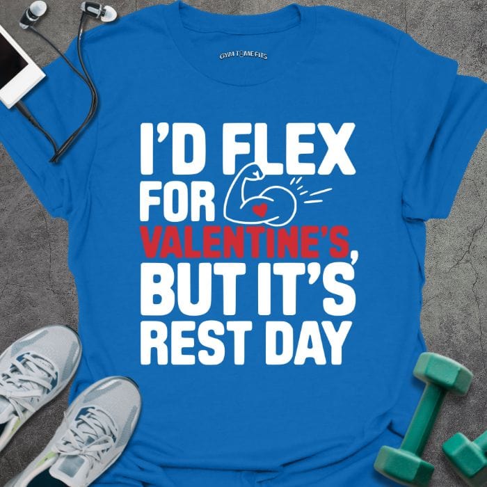 T-Shirt Royal / S I'd Flex T-Shirt